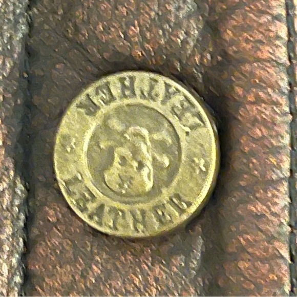 NWOT Genuine Leather Biker Jacket UNISEX - Picture 10 of 10